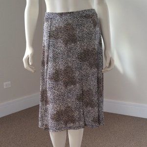 Jaclyn Smith Flowing A-Line Skirt Size S